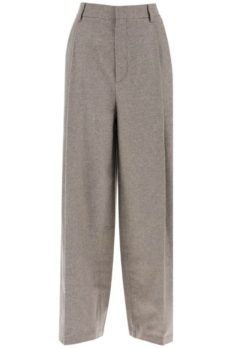 filippa k wide leg flannel trousers for men or