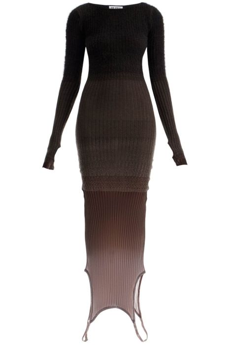 the attico "gradient knit dress in seven
