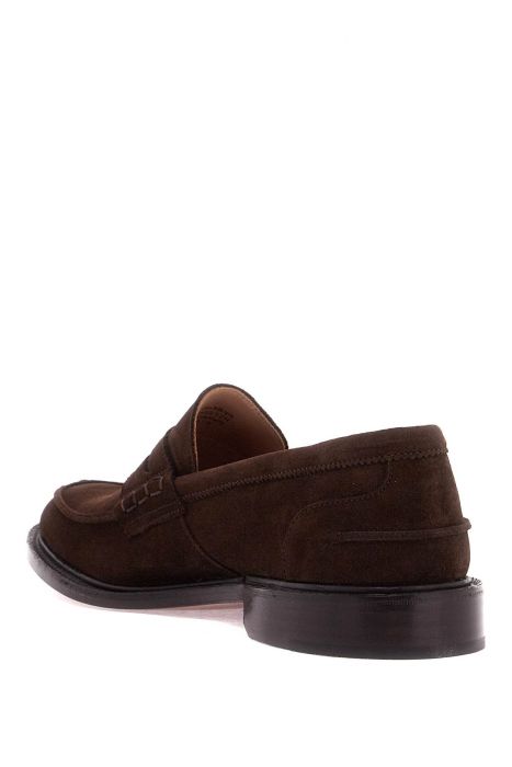tricker's mocassini james in pelle scamosciata