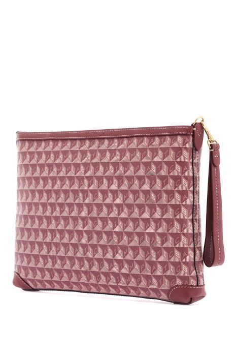 anya hindmarch "clutch bag with plastic bag motif