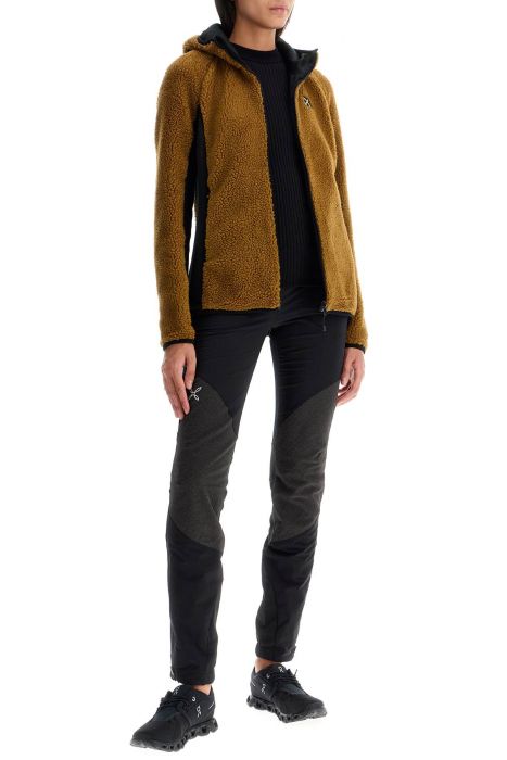 montura sherpa zip-up sweatshirt