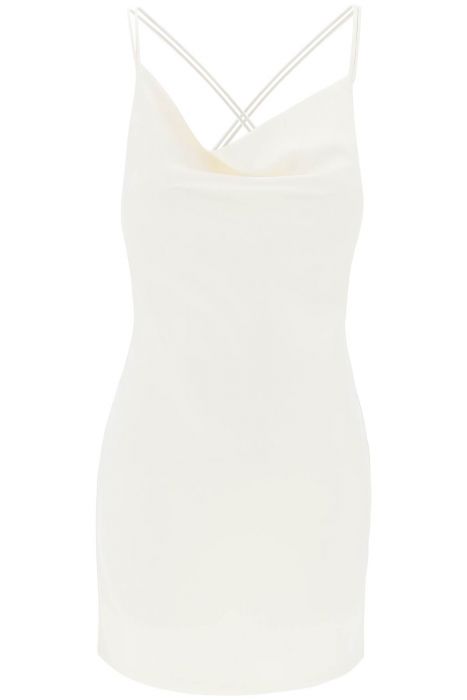rotate satin mini slip dress for a