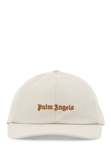 palm angels baseball cap with embroidered logo