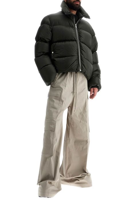 rick owens heavy poplin cargo pants with belas