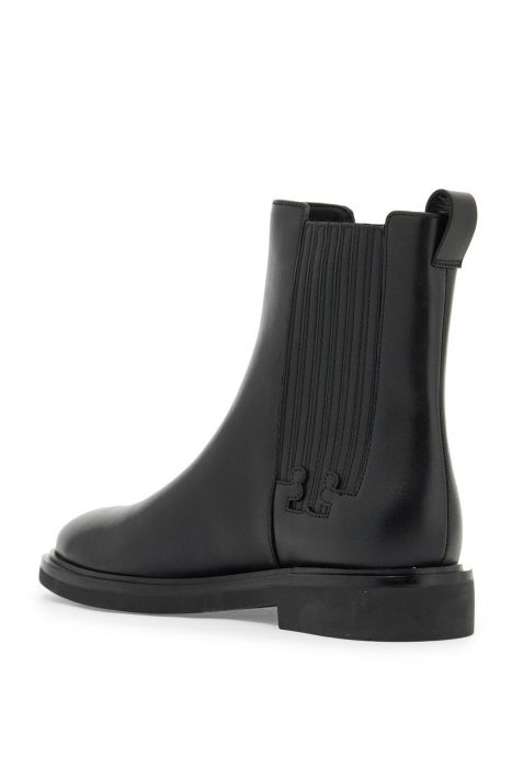 tory burch chelsea ankle boots with t-shaped finishes