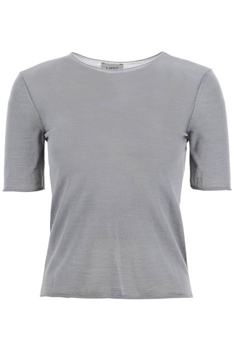 mrz short-sleeved knit top for