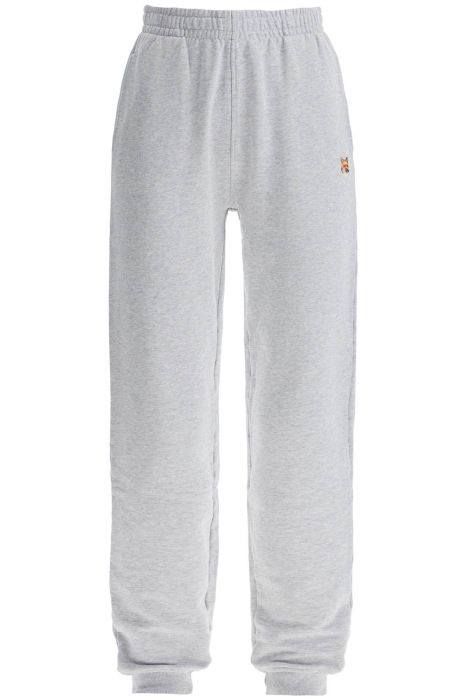 maison kitsune fox head jogging pants