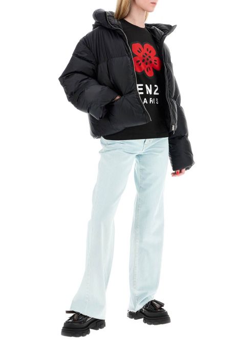 ienki ienki hooded kenny j boxy down jacket