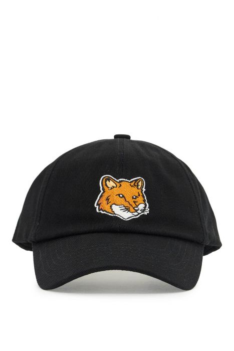 maison kitsune fox head baseball cap