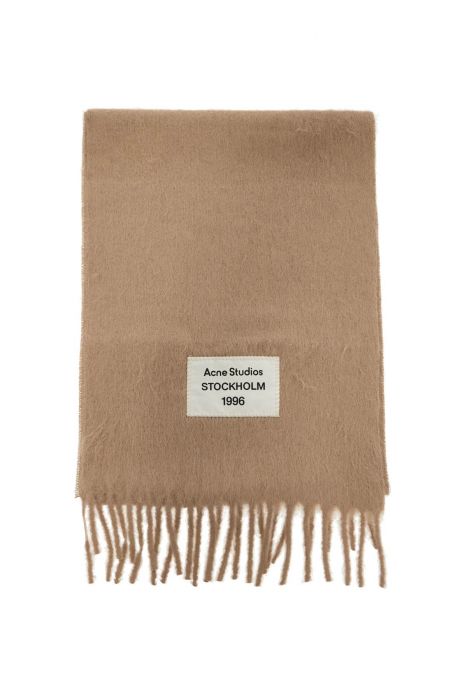 acne studios alpaca blend scarf for