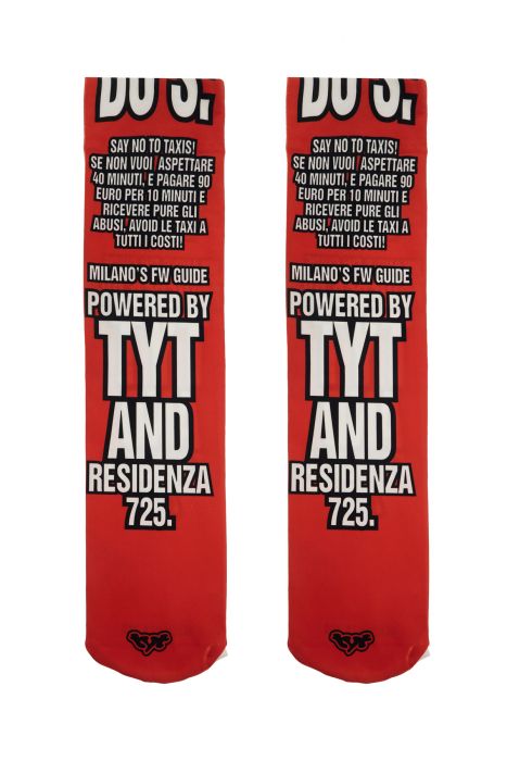 tyt printed socks tyt x res