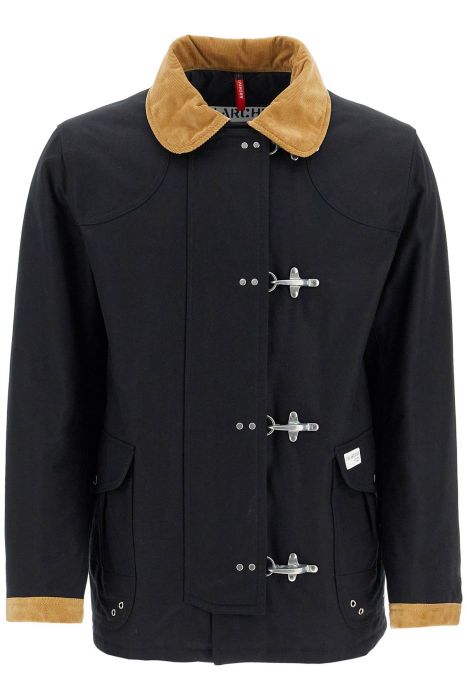 fay archive "4-hook canvas jacket with classic