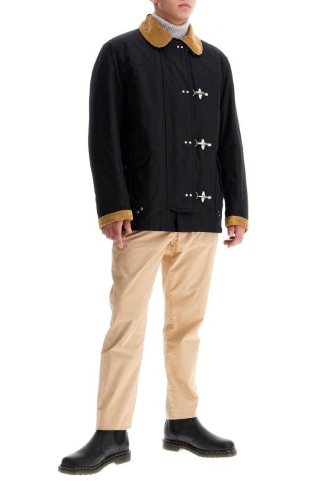 fay archive "4-hook canvas jacket with classic