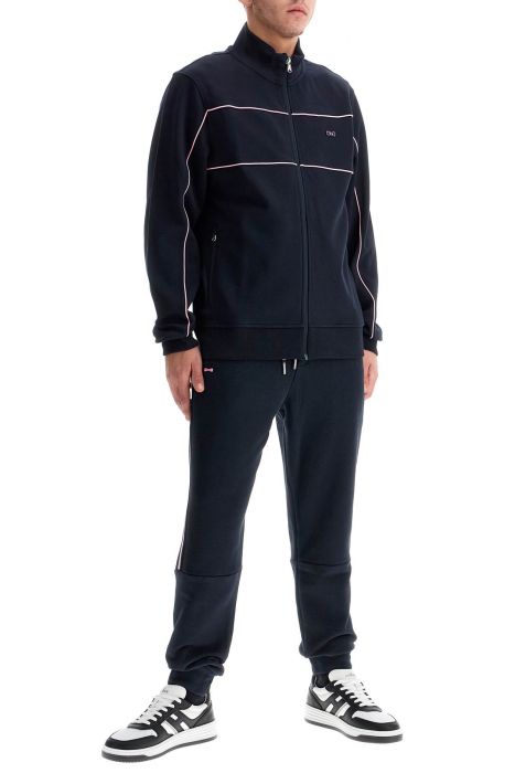 eden park contrast band joggers with eight
