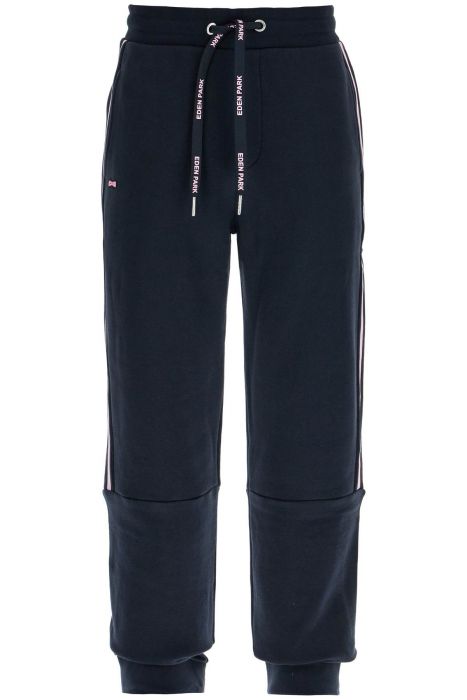 eden park contrast band joggers with eight