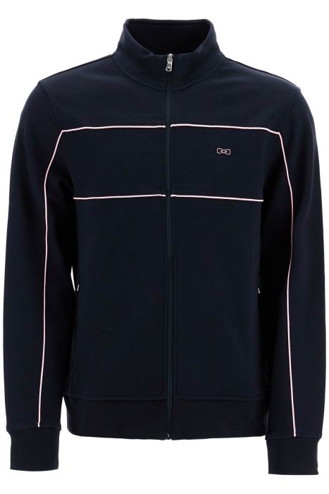 eden park cotton track sweatshirt with