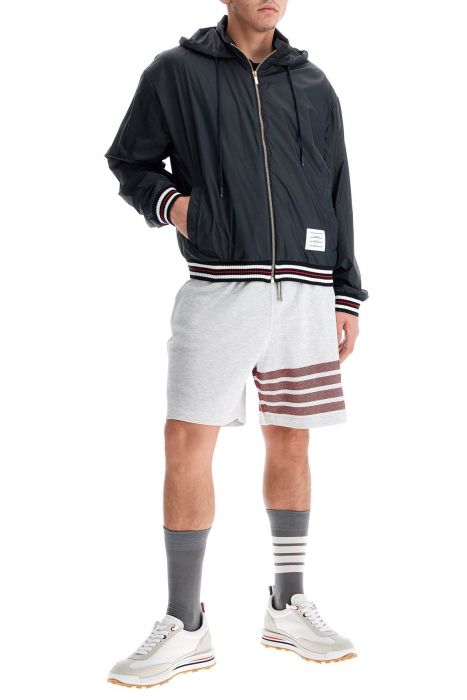 thom browne 4-bar cotton bermuda shorts