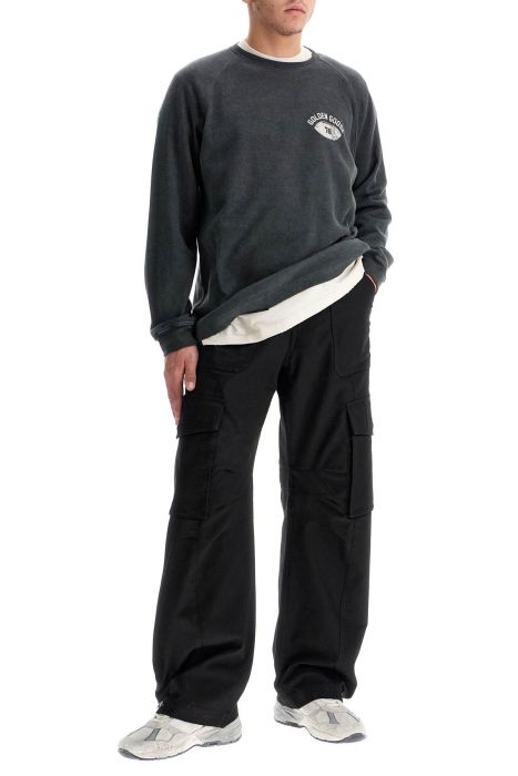 golden goose twill cargo pants in italian