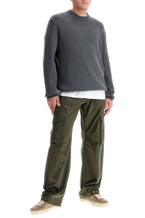 golden goose twill cargo pants in italian