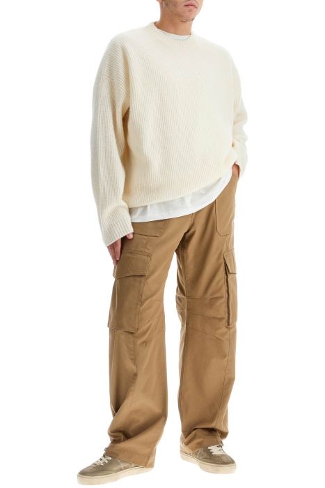 golden goose twill cargo pants in italian