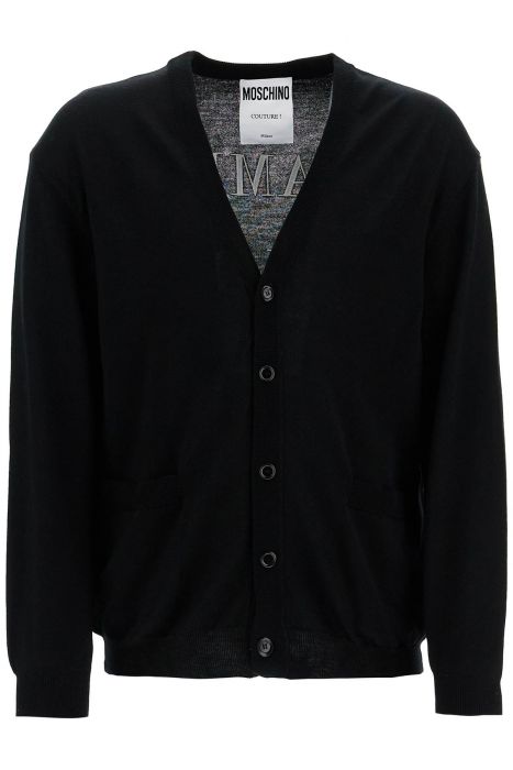 moschino "classic chic cardigan with