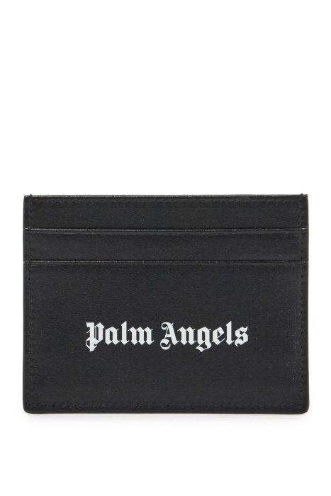 palm angels logo card holder