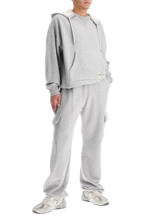 golden goose printed hoodie with hood