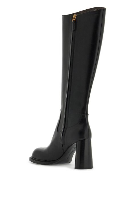 bottega veneta cliff thigh-high boots