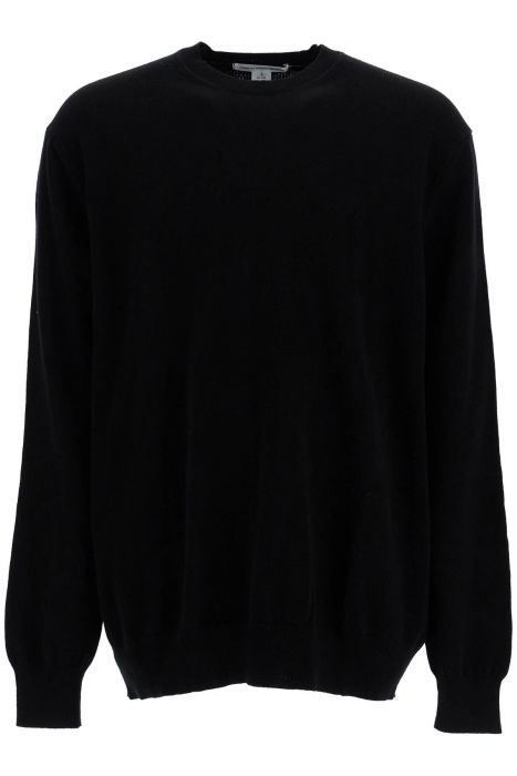 comme des garcons shirt wool yarn pullover sweater