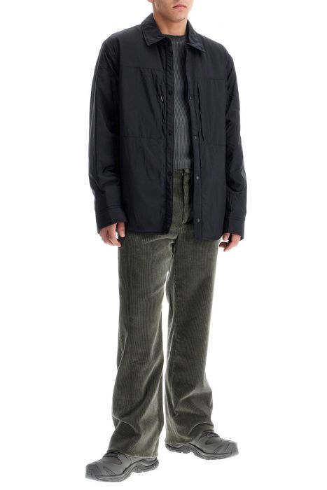 moose knuckles ash nylon shirt-style jacket