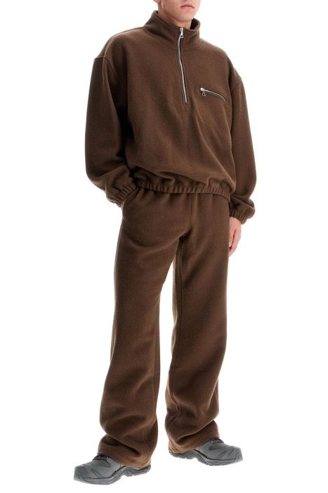 rier wool fleece joggers for warmth