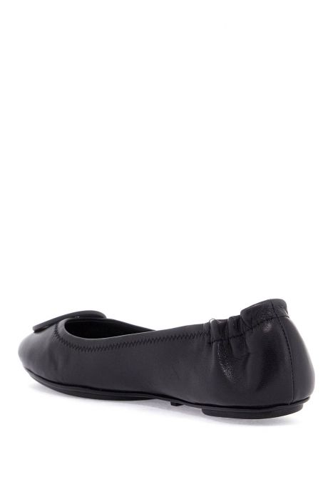 tory burch suede minnie travel ballet flats