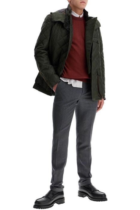 paul smith pantaloni slim fit in flanella