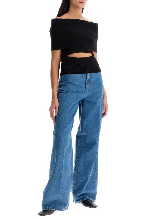christopher esber 'ribbed knit off-shoulder