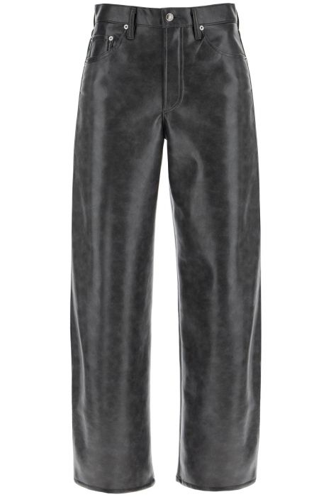 agolde recycled leather pants