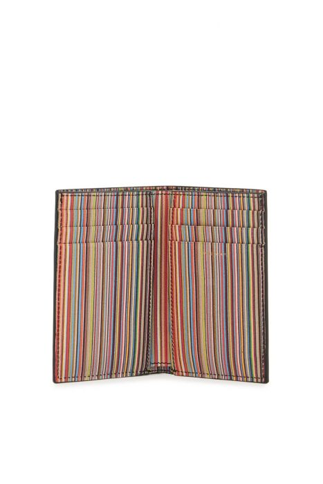 paul smith signature stripe card holder