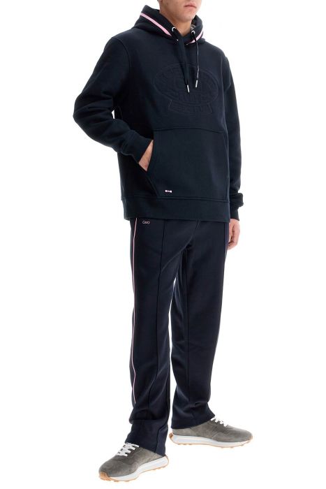 eden park quilted logo sweatshirt