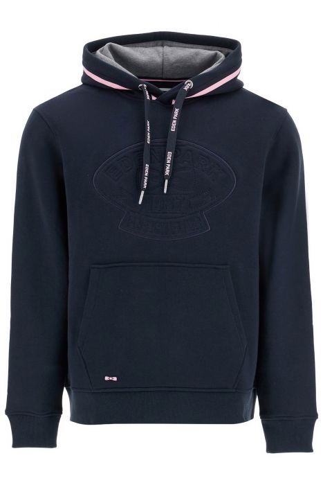 eden park quilted logo sweatshirt