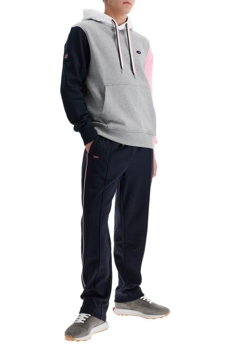 eden park hooded color block sweatshirt
