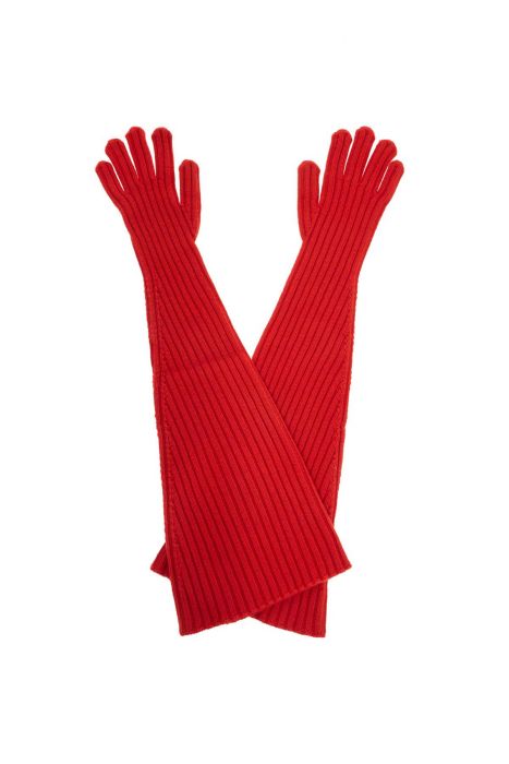 the row fergie long cashmere gloves
