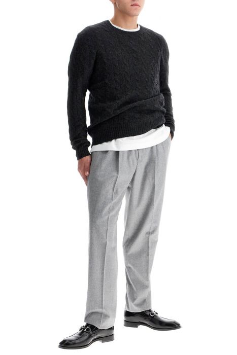 polo ralph lauren cable knit wool-cashmere sweater
