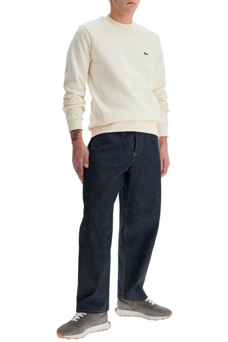lacoste classic fit crewneck sweatshirt