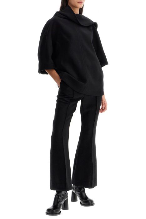 bottega veneta wool crãªpe top with