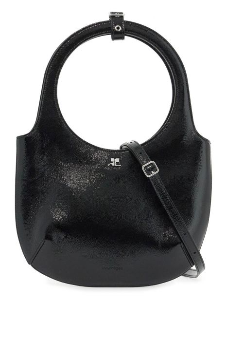 courreges "handbag holy in naplack