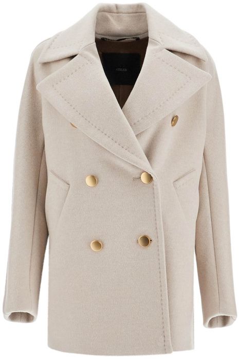 max mara atelier 'berta' double-breasted cash