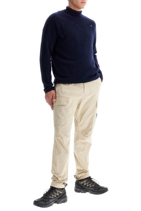 stone island brushed wool blend pullover sweater