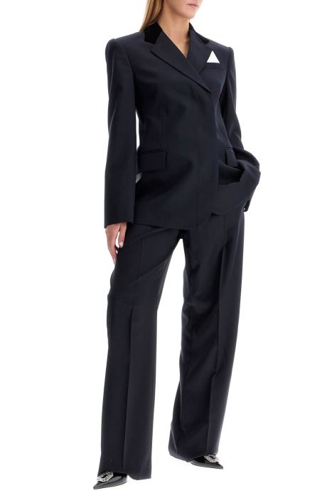 sportmax tailored trousers in cool wool fabric
