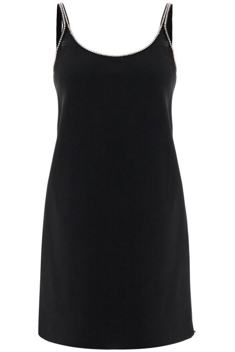 sportmax 'mini dress with crystal trimmings