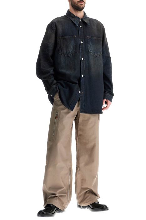 acne studios unisex denim shirt for all