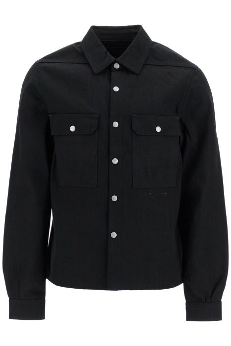 drkshdw overshirt in denim